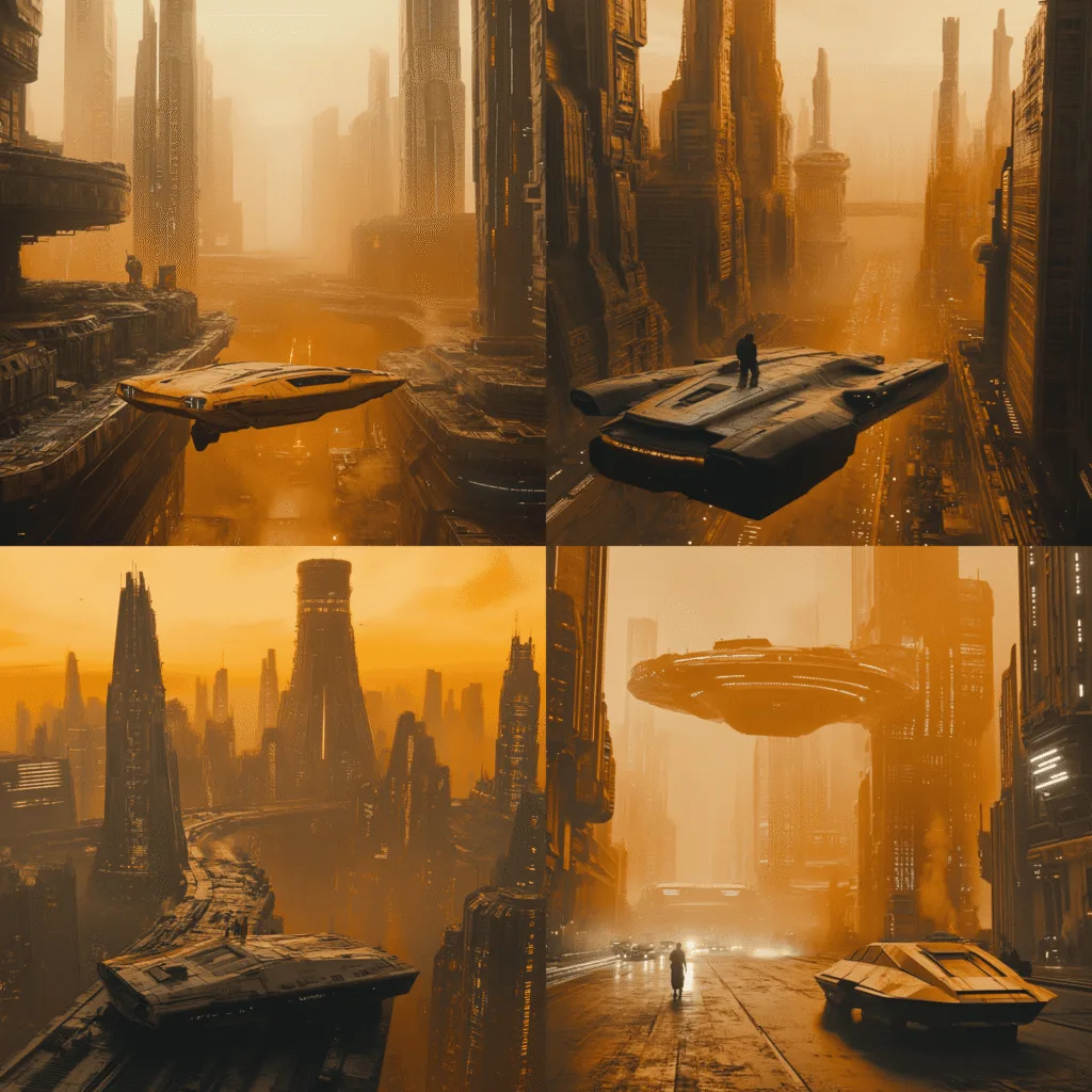 nadwrazliwyai_futuristic_cityscape_7674cc25-707f-45f1-aefd-cddcf90b270d - Promptowy SREFs w Midjourney - Co to jest i jak z niego korzystać? 🚀 - ilustracja 4