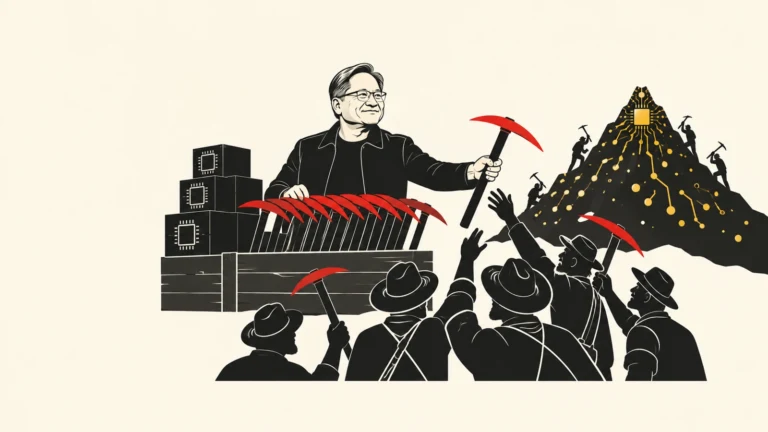 Jensen Huang. Człowiek, który sprzedaje kilofy w gorączce złota AI
