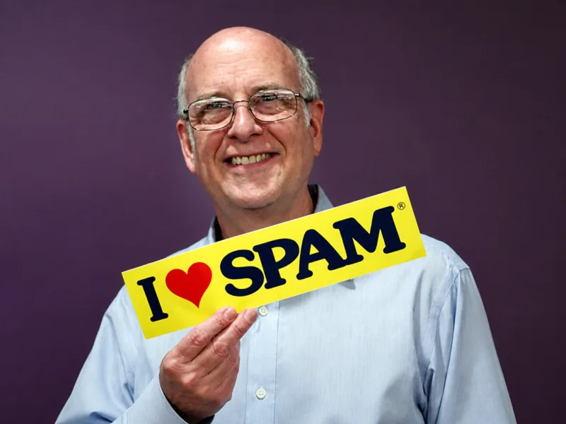W 1978 roku nikt jeszcze nie mówił o „spamie” w dzisiejszym sensie.