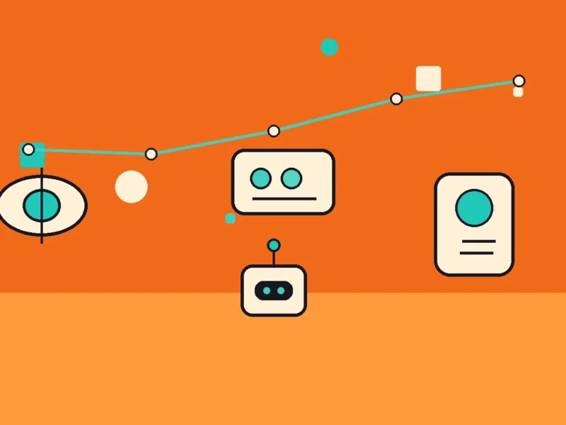 Minimalistyczna grafika AI: AI w projektowaniu produktów skraca drogę od szkicu do prototypu