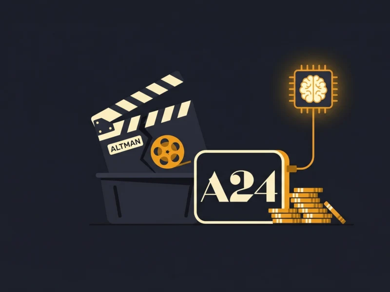 Amazon kasuje film o Altmanie, a A24 bierze 75 mln dol. od Google DeepMind