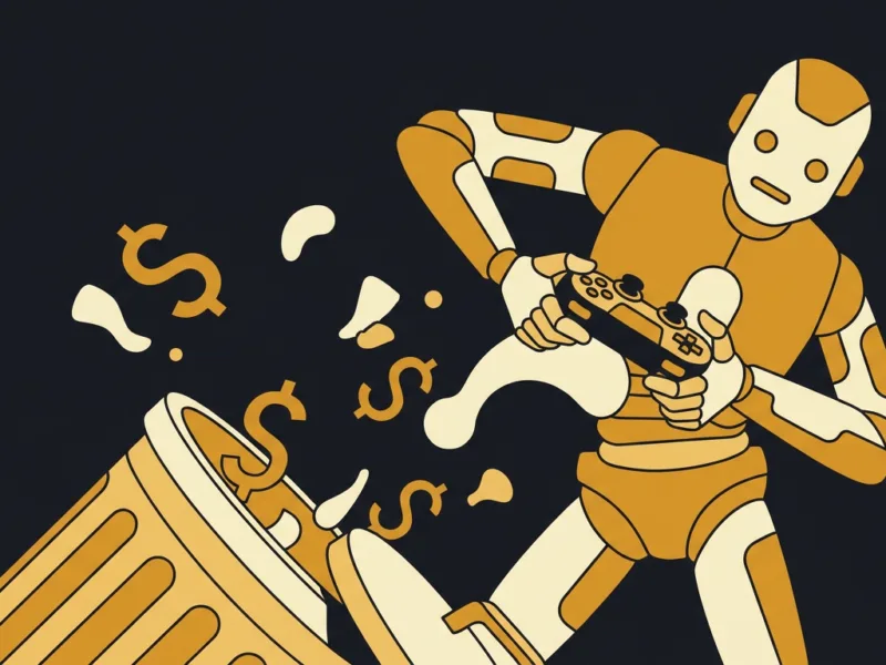 Robot, który gra w Fortnite’a i wpada na kosze na śmieci za 2,3 mld dolarów