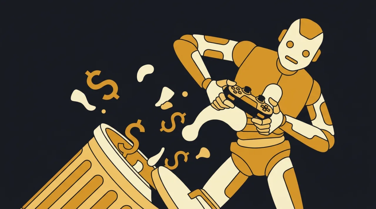 Robot, który gra w Fortnite’a i wpada na kosze na śmieci za 2,3 mld dolarów