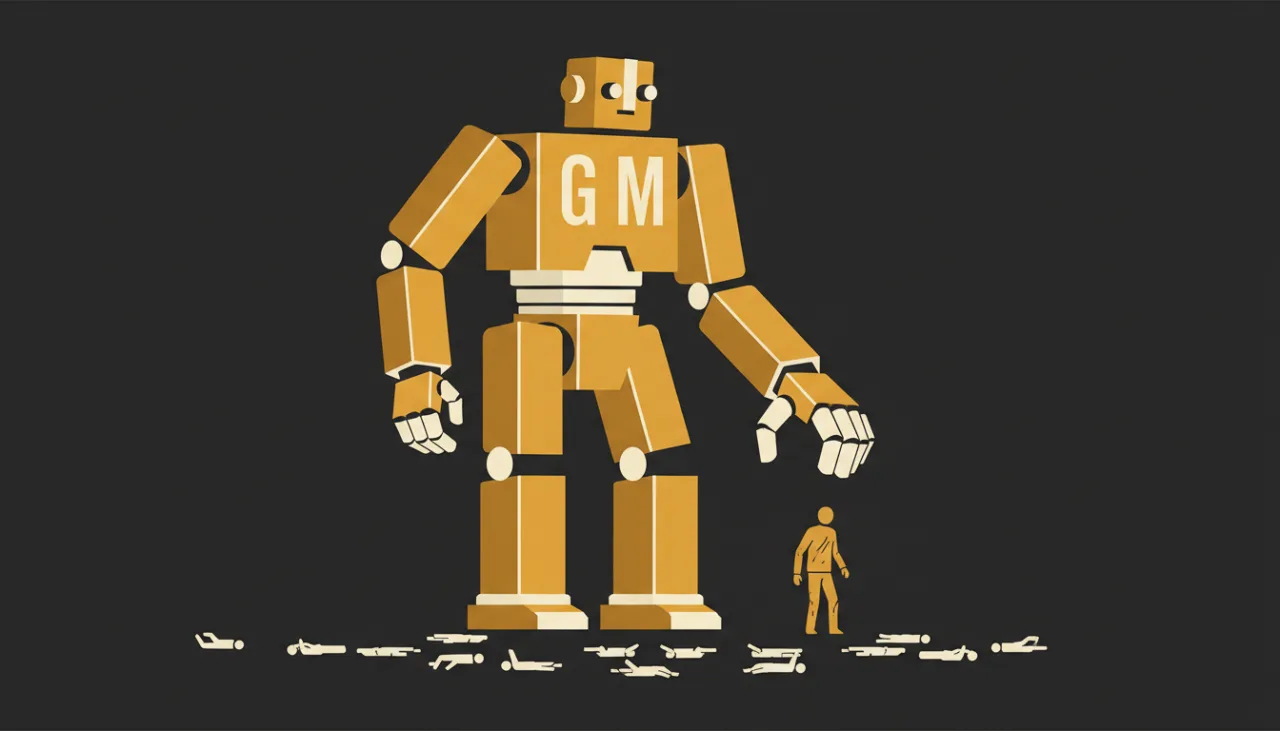 GM stawia 50 robotów w fabryce EV, choć 1300 pracowników wciąż na bruku
