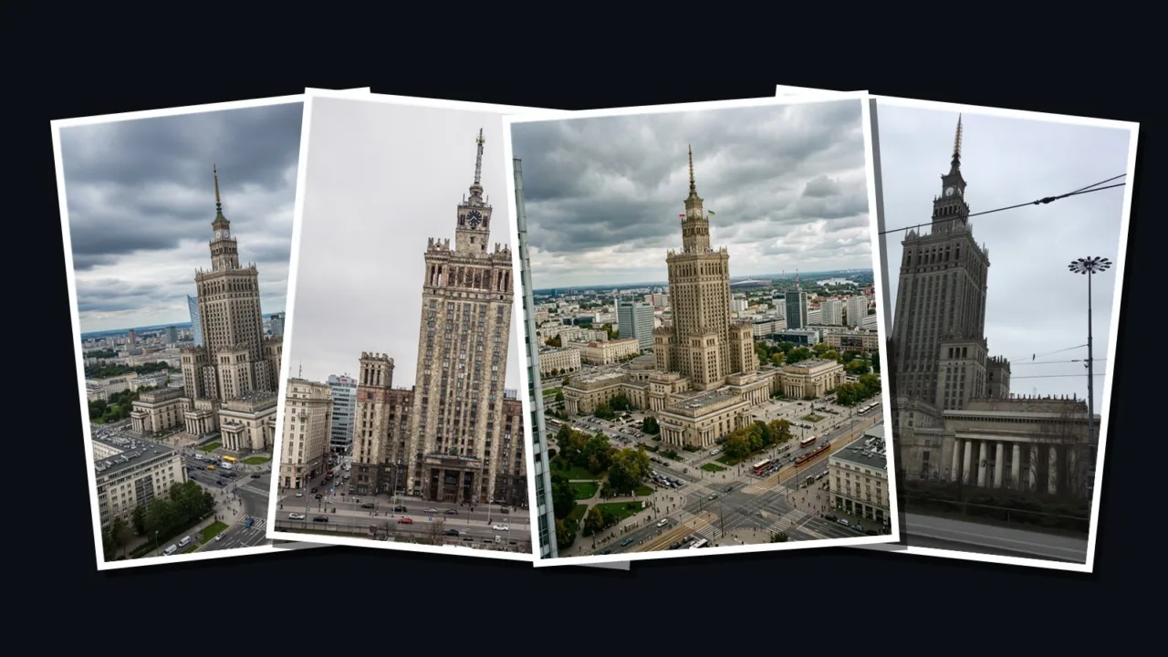 Pałac Kultury w 10 modelach AI. Czy sztuczna inteligencja zna polskie zabytki - okladka
