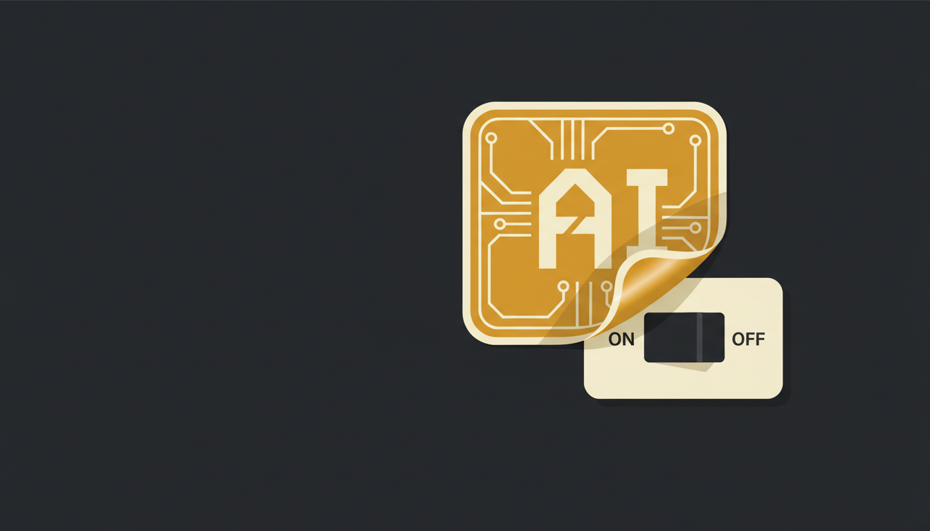 Pralka, która myśli za mnie. O szaleństwie nalepki "Powered by AI"