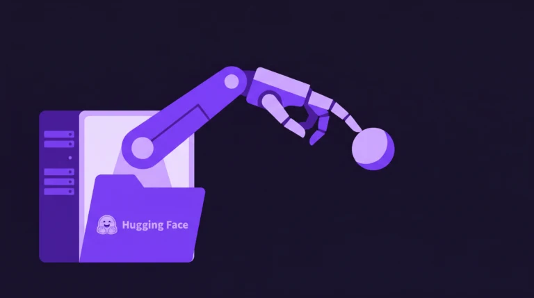 Od pliku na Hugging Face do ramienia robota: AI zaczyna dotykać rzeczy
