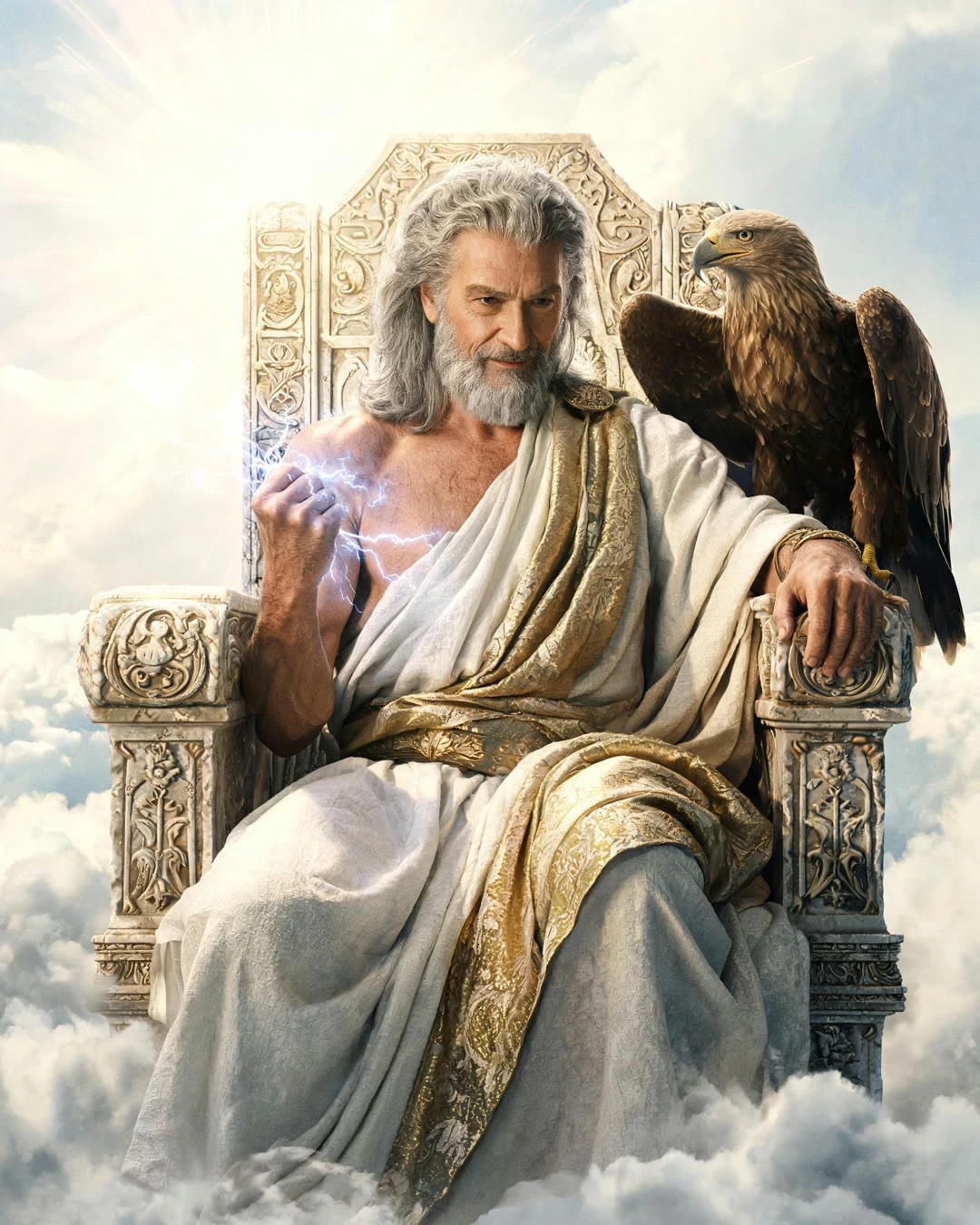 Daniel Olbrychski jako Zeus (Seedream 5 Lite)