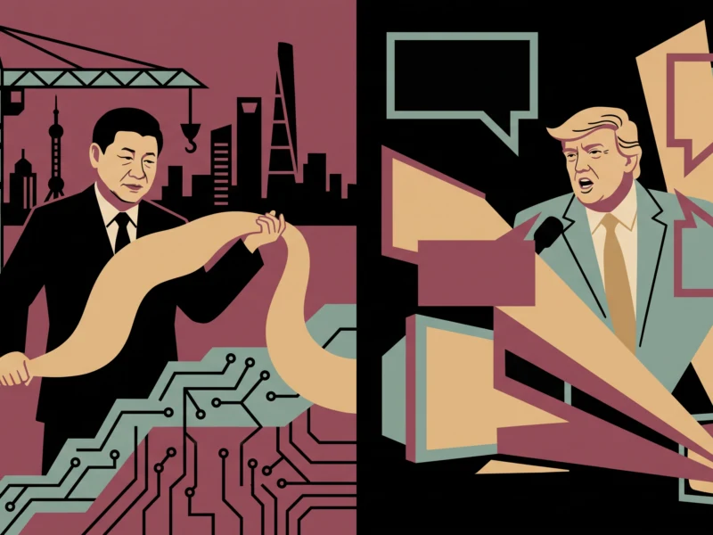 Geopolityka w erze AI: Xi w Szanghaju i Trump w telewizji