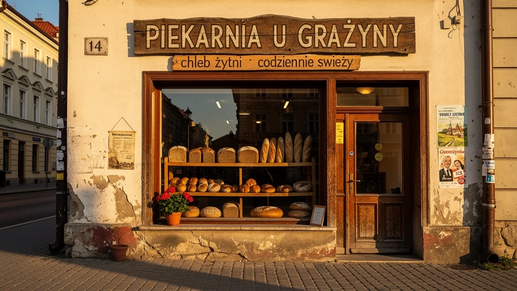 Szyld piekarni wygenerowany przez FLUX.2 pro