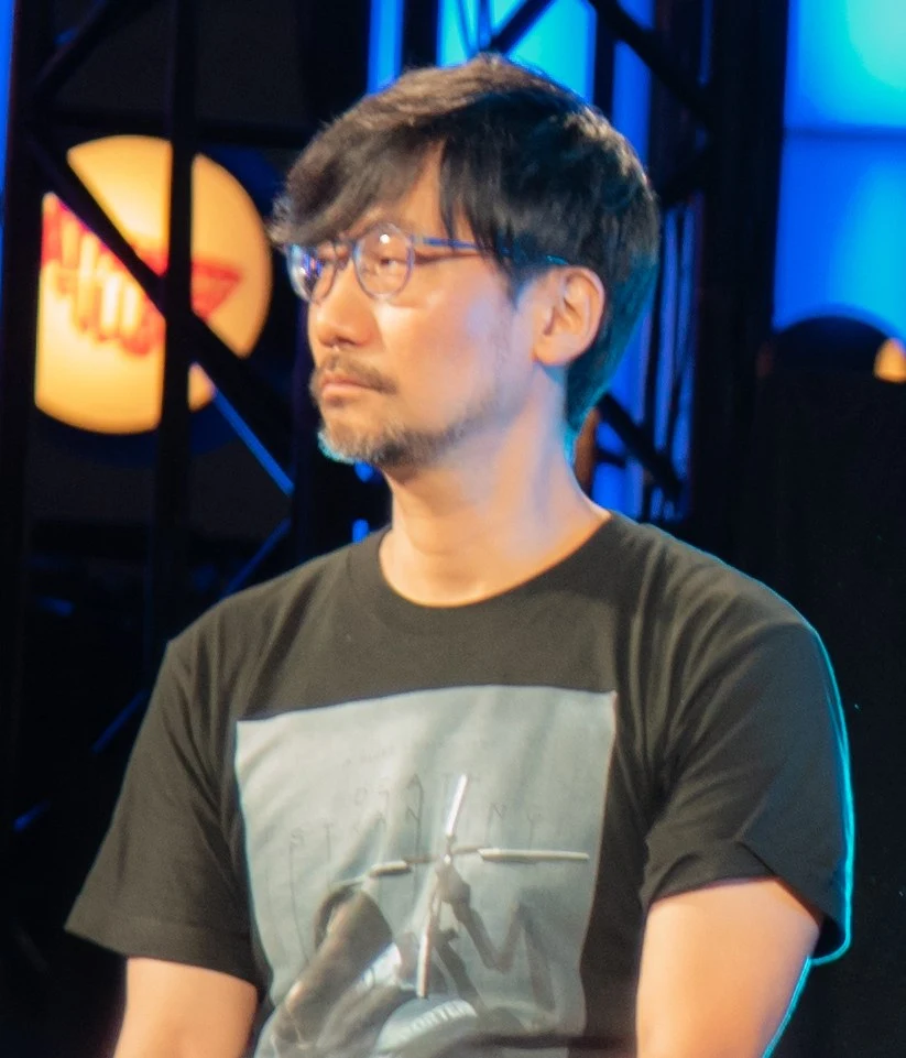 Hideo Kojima podczas wydarzenia poświęconego Death Stranding w 2018 roku