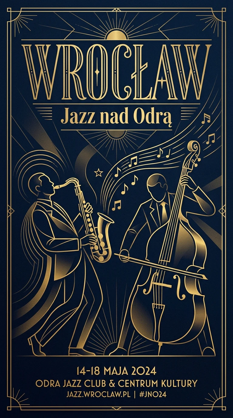 Plakat Wrocław z Nano Banana 2