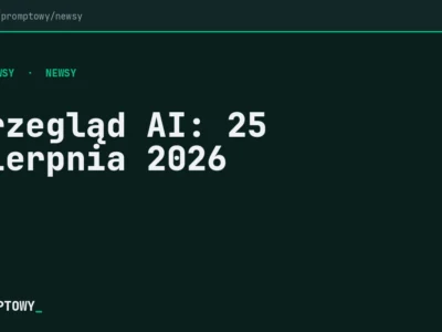 Przegląd AI: 25 sierpnia 2026