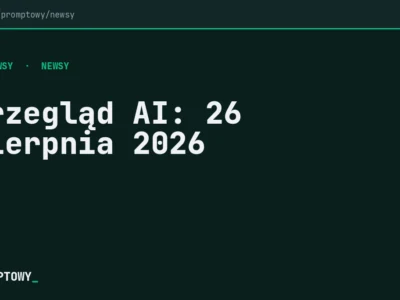 Przegląd AI: 26 sierpnia 2026