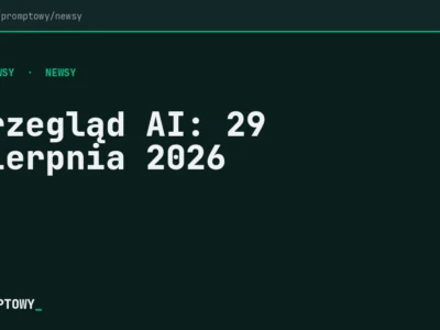 Przegląd AI: 29 sierpnia 2026
