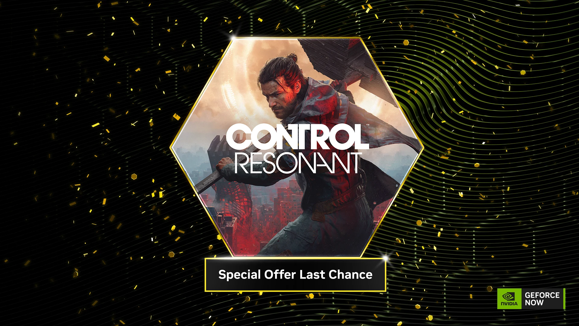 CONTROL Resonant trafia do GeForce NOW w dniu premiery
