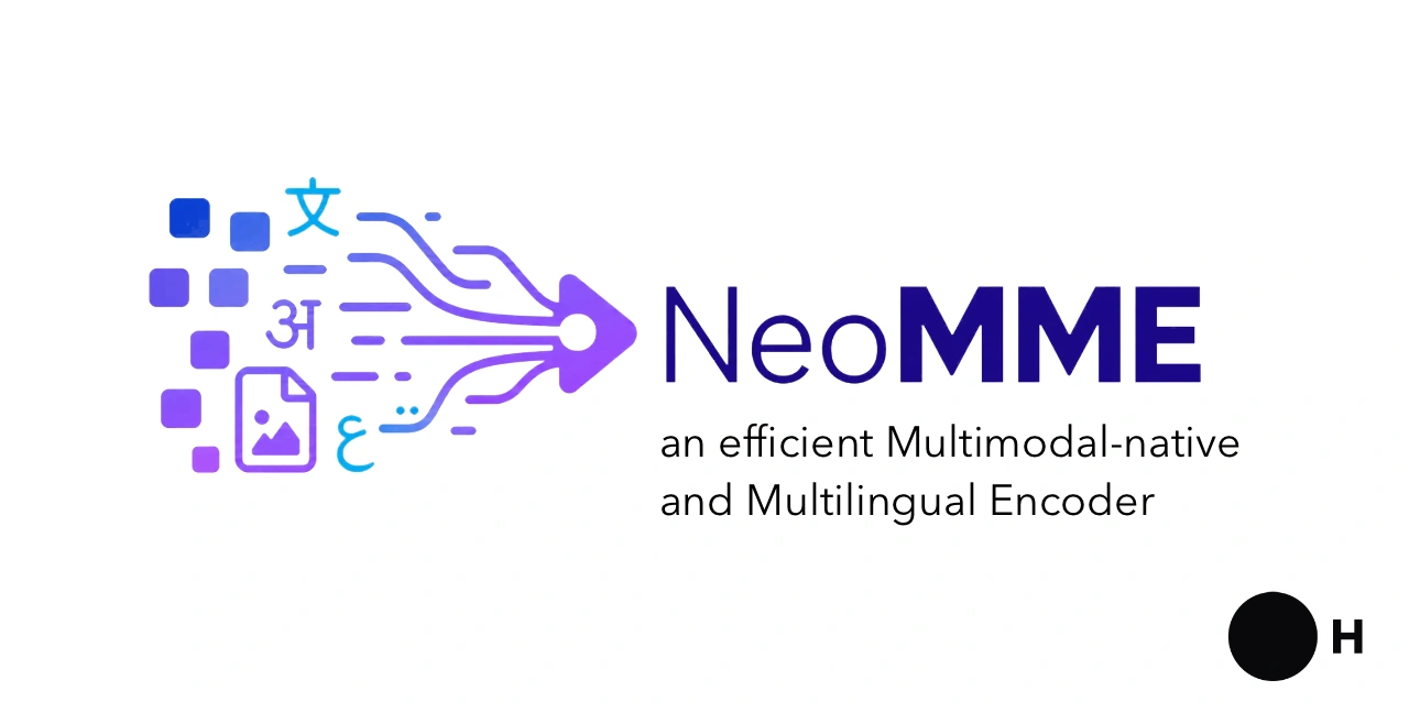 NeoMME - nowy enkoder multimodalny od Hcompany