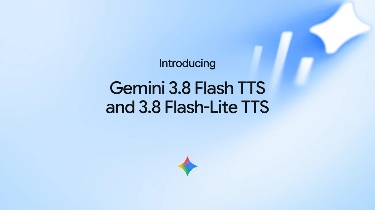 Google DeepMind wprowadza Gemini 3.8 TTS - modele zamieniające tekst w ekspresywne głosy