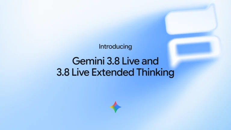 Google DeepMind prezentuje Gemini 3.8 Live - nowe modele do rozmów głosowych z rozumowaniem w czasie rzeczywistym