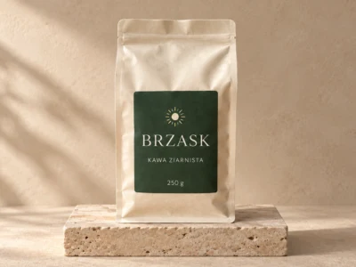 Fikcyjna kawa BRZASK: Beżowe studio.