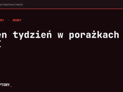 Ten tydzień w porażkach AI
