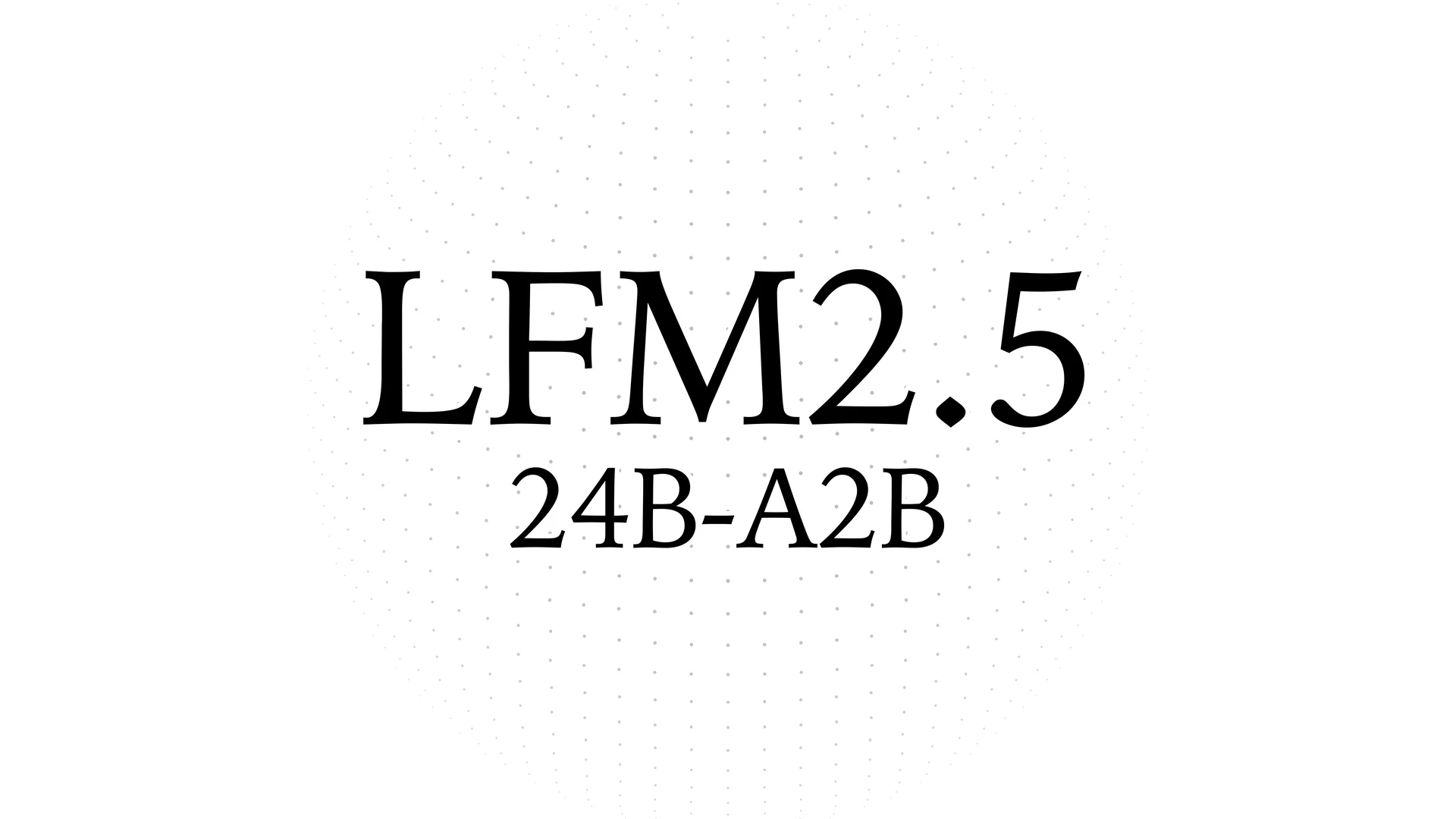 Liquid AI wypuszcza LFM2.5-24B-A2B - szybki model agentowy do uruchomienia lokalnie