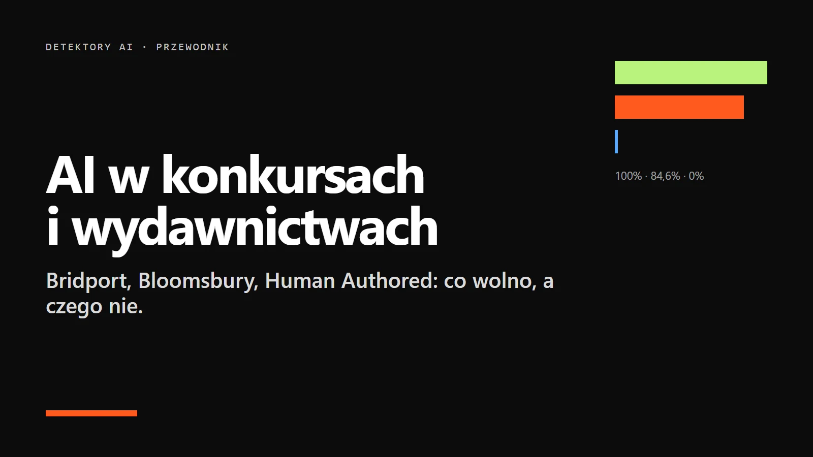 Napis AI w konkursach literackich i wydawnictwach