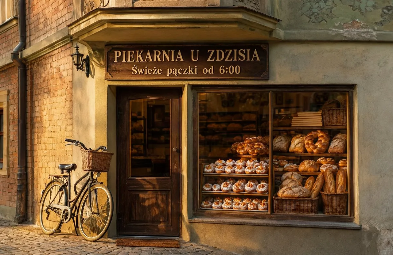 Szyld piekarni - poprawnie