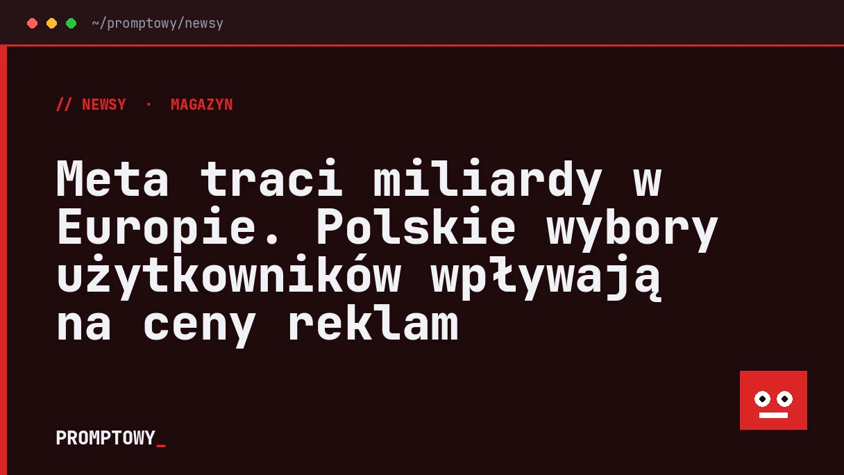 Meta traci miliardy w Europie. Polskie wybory użytkowników wpływają na ceny reklam