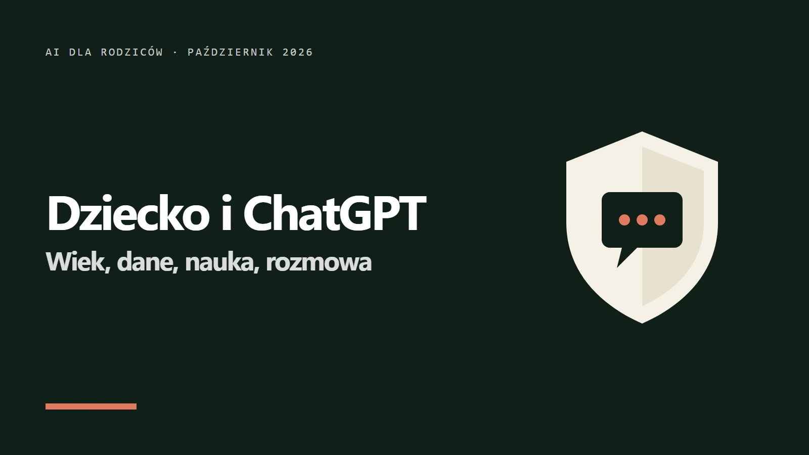 Dziecko używa ChatGPT: wiek, dane, nauka i rozmowa - poradnik rodzica - okładka