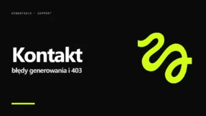 Logo Higgsfield na czarnym tle - Higgsfield kontakt: błędy generowania i komunikat 403