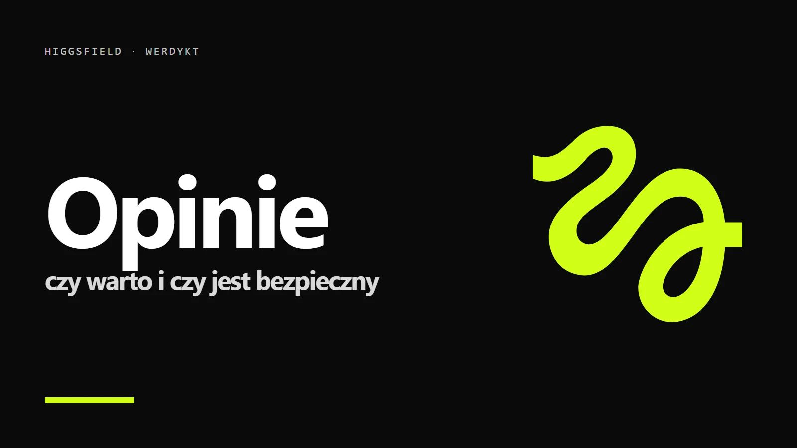 Logo Higgsfield na czarnym tle - Higgsfield opinie: czy warto i czy jest bezpieczny (2026)
