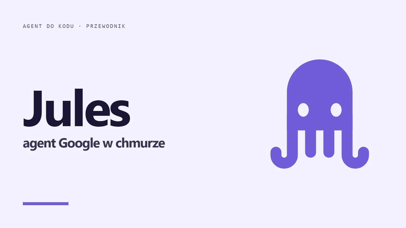 Logo Google Jules - asynchroniczny agent do kodu w chmurze