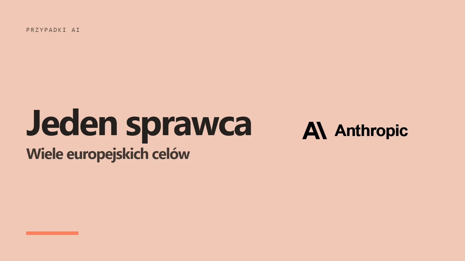 Okładka artykułu: Claude i europejskie organizacje: jeden sprawca, wiele celów