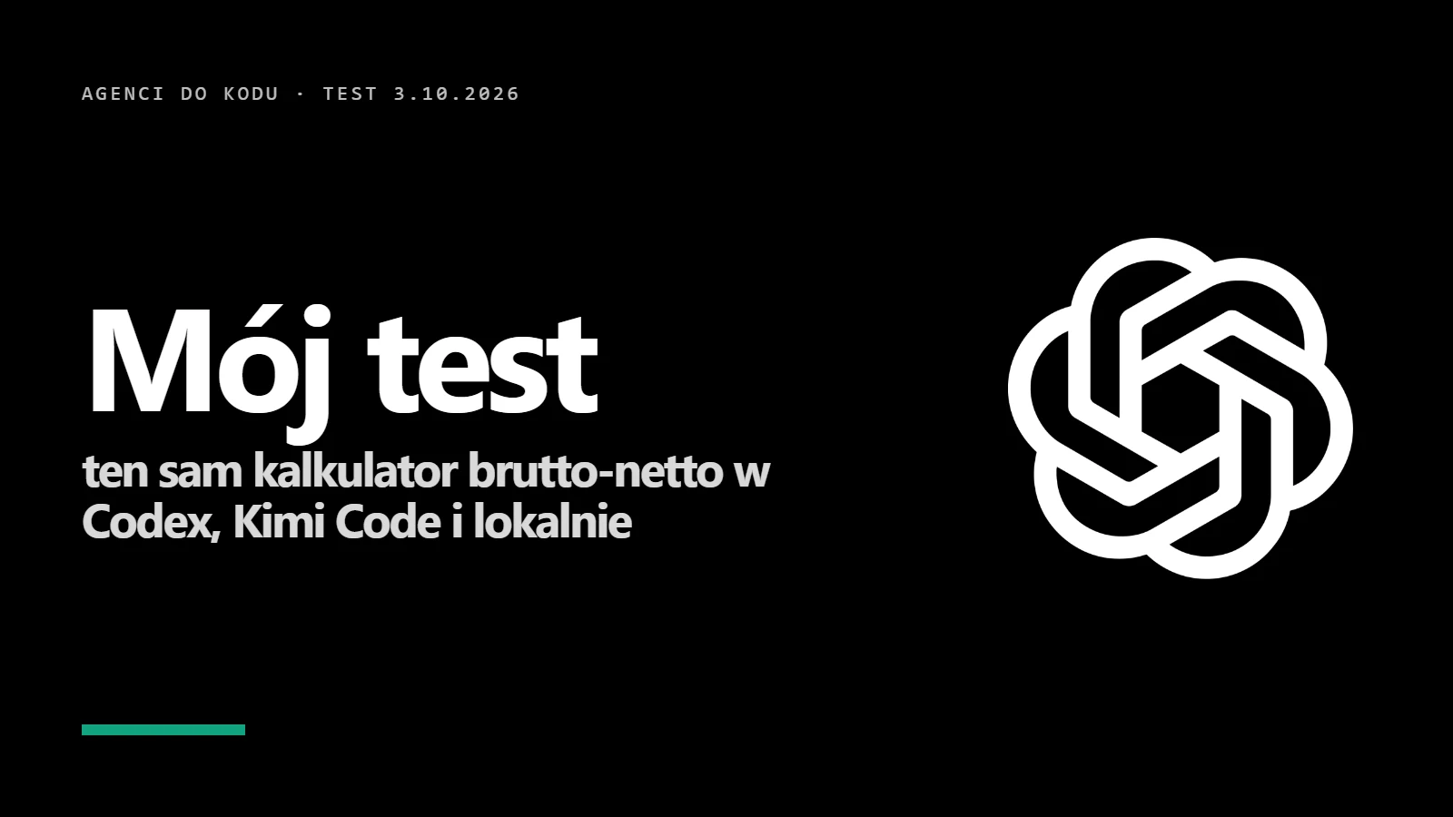 Ten sam kalkulator brutto-netto zbudowany przez agentów AI - wyniki testu