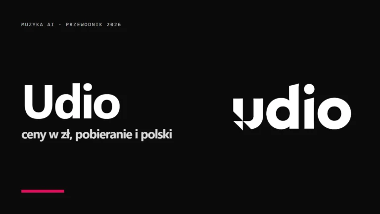 Udio: co to jest, ile kosztuje i czy śpiewa po polsku (2026)
