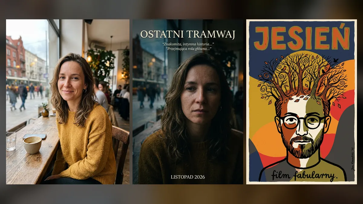 Plakat filmowy AI ze zdjęcia - zdjęcie, plakat dramatu i plakat w stylu polskiej szkoły plakatu