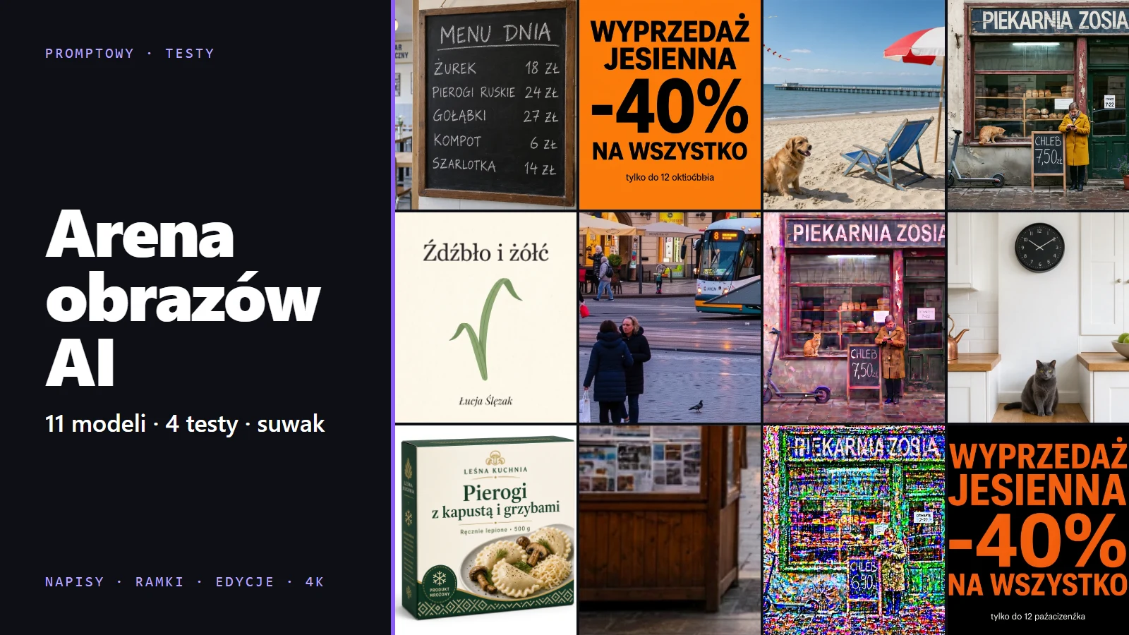 Arena generatorów obrazów AI - porównanie modeli