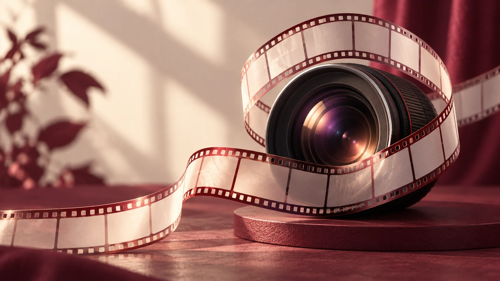 Abstrakcyjna grafika o Gemini Omni, video promptingu i konwersacyjnej edycji wideo
