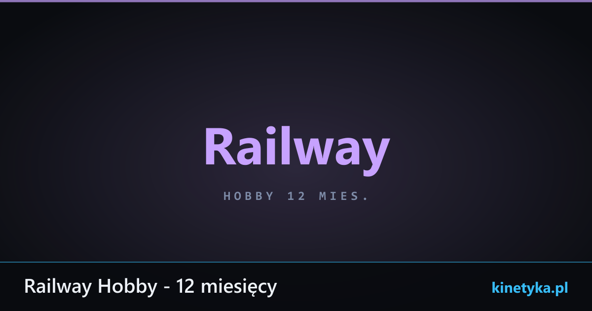 Railway Hobby - 12 miesięcy