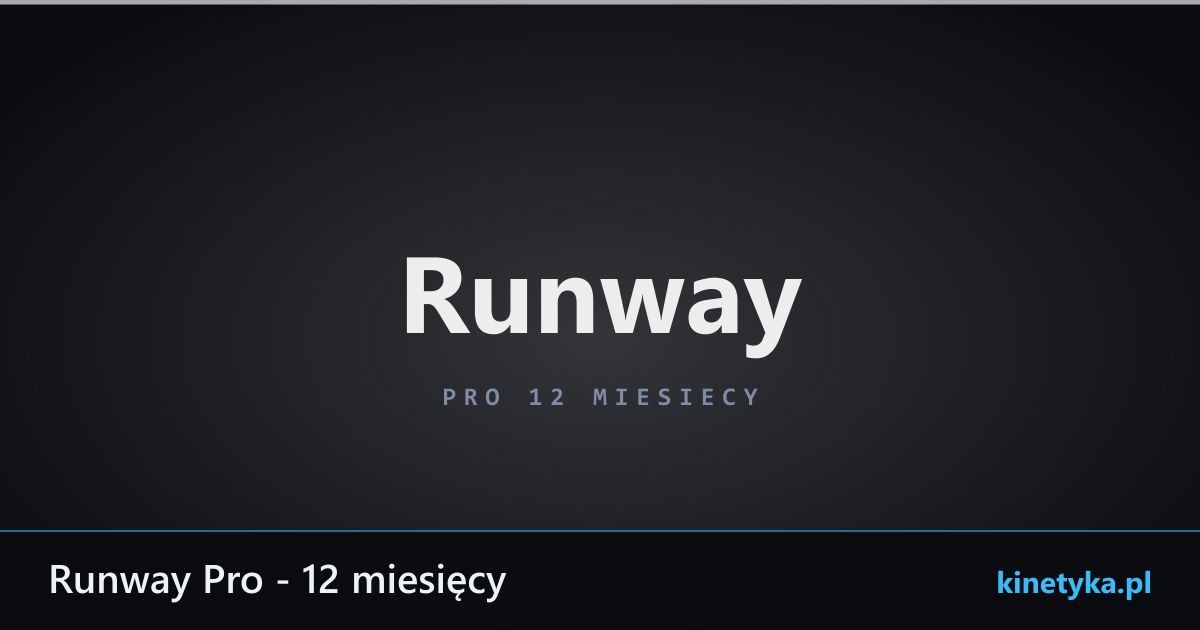 Runway Pro - 12 miesięcy