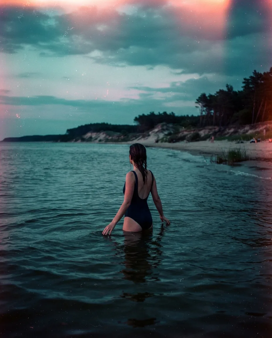 Bałtyk, cross-process Lomo