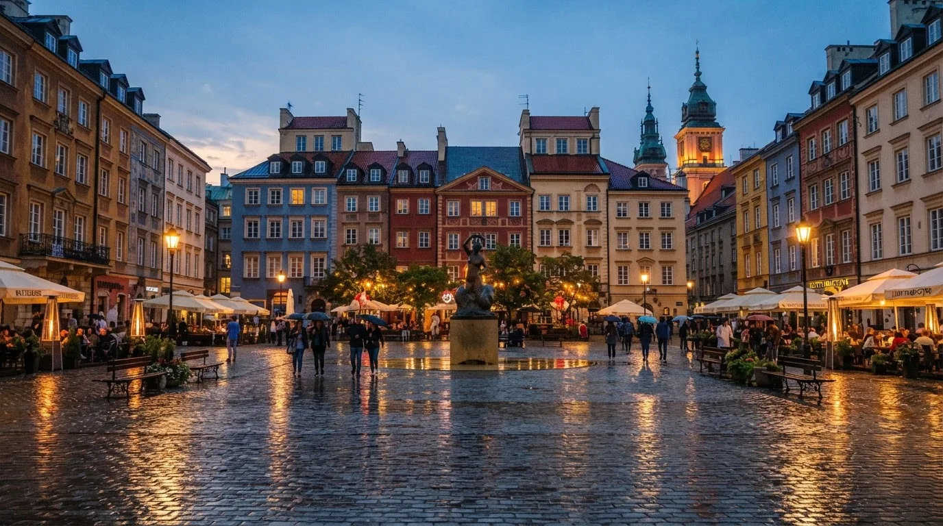 Warszawa - Rynek Starego Miasta
